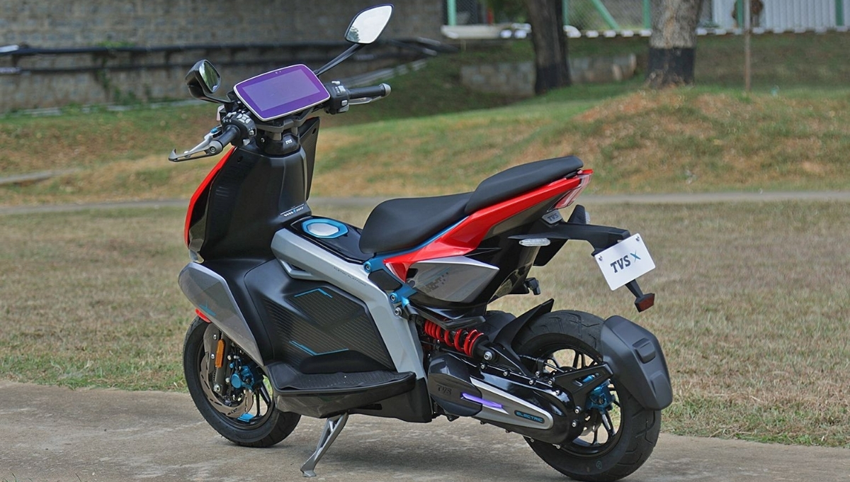 TVS X electric scooter
