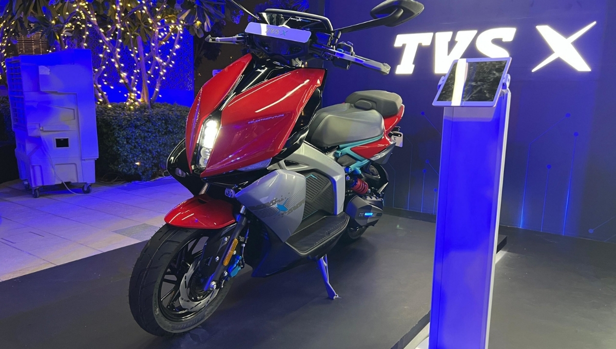 TVS X electric scooter